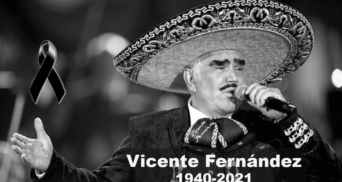 Muere Vicente Fernández, el rey de las rancheras