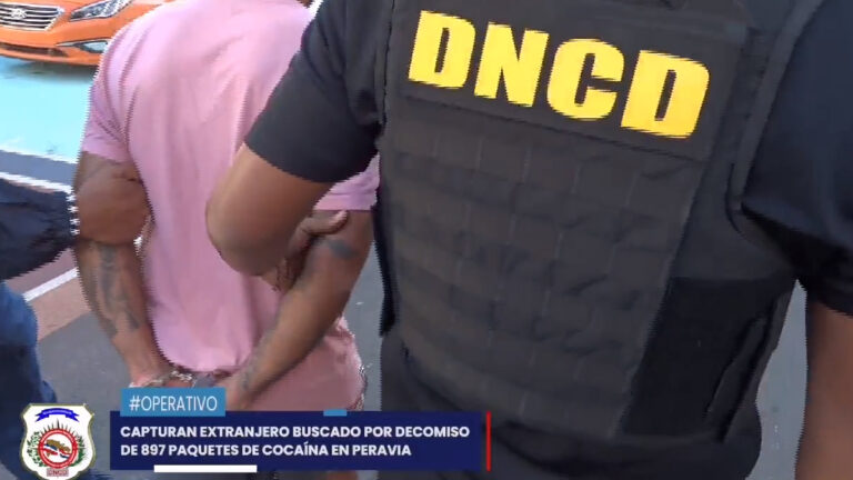 Capturan hombre buscado por caso 897 paquetes cocaína en Peravia