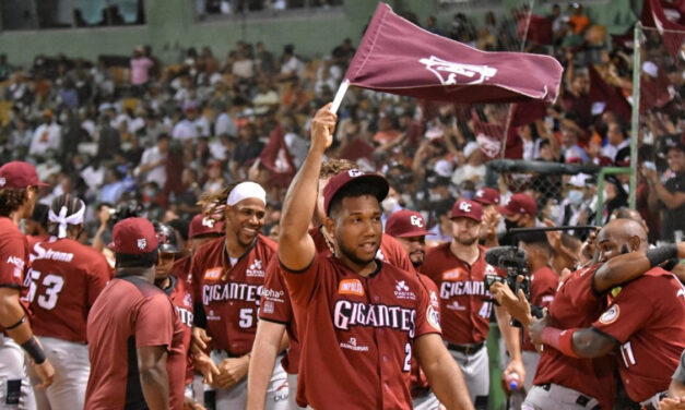 Gigantes del Cibao liquidan a las Estrellas Orientales y se coronan campeones