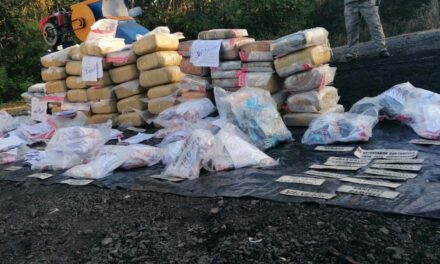 Autoridades incineraron este jueves otros 858 kilogramos de drogas