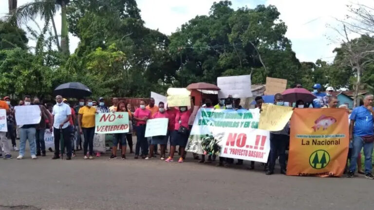Comunitarios harán vigilia contra instalación planta reciclaje basura