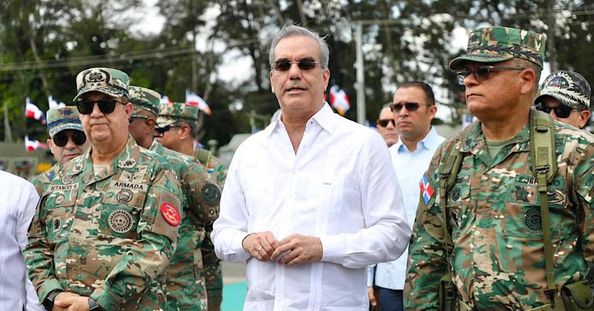 El presidente Luis Abinader anuncia el cierre de la frontera