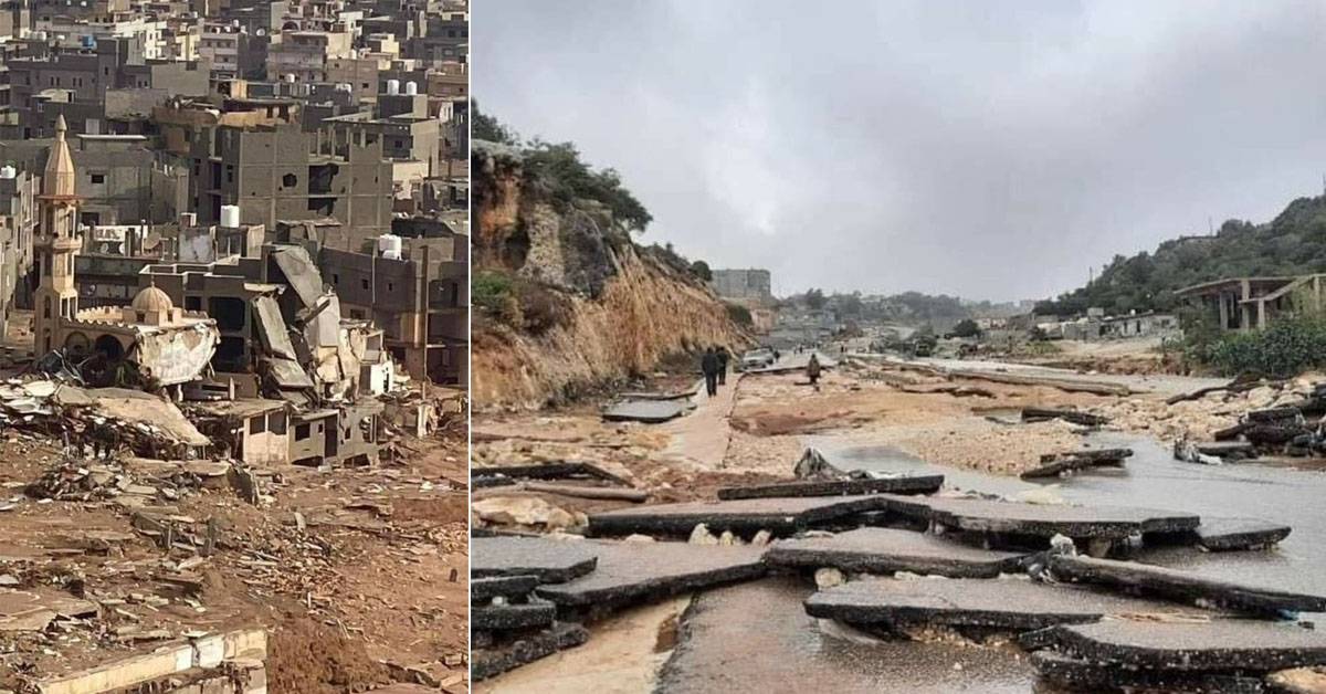 Inundaciones mortales en Libia tras el ciclón Daniel