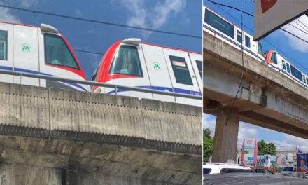 Colisionan dos trenes del Metro de Santo Domingo