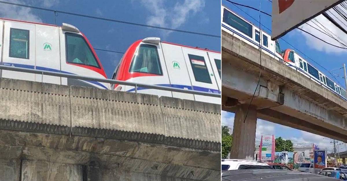 Colisionan dos trenes del Metro de Santo Domingo