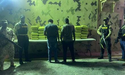 Operación conjunta desmantela tráfico de marihuana y estimulantes
