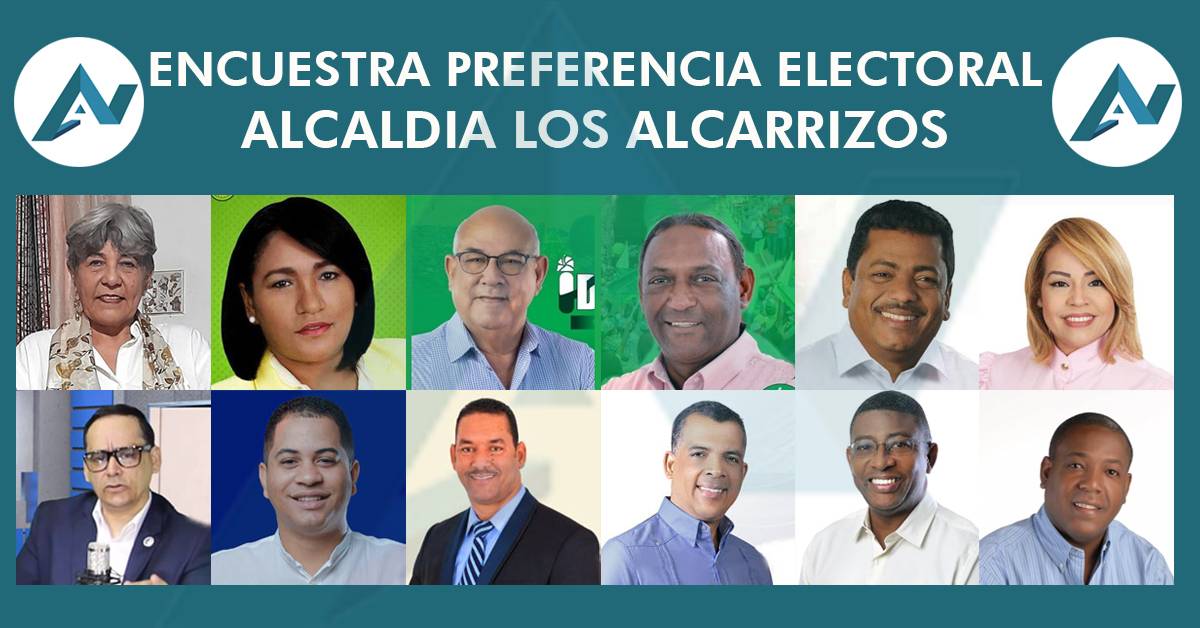 Encuesta electoral alcaldía Los Alcarrizos