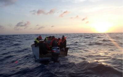 Detención de migrantes dominicanos cerca de Puerto Rico
