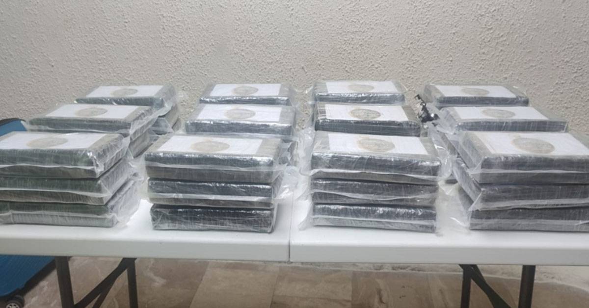 Decomisan 36 paquetes de cocaína en Punta Cana