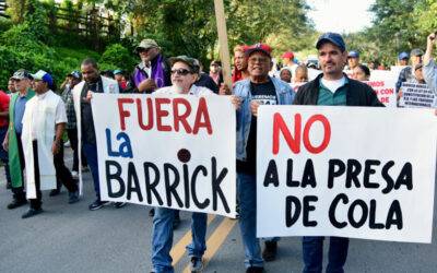 Campesinos de Sánchez Ramírez luchan contra Barrick Gold