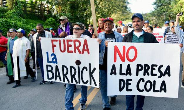 Campesinos de Sánchez Ramírez luchan contra Barrick Gold