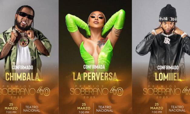 Chimbala, Lomiiel y La Perversa en Premios Soberano 2025