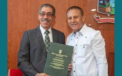 Declaran a Jorge Asjana David «visitante distinguido de Cotuí»