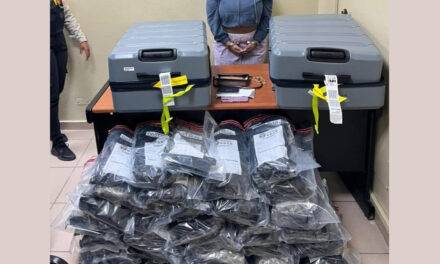Arrestan mujer con marihuana en aeropuerto Cibao de Santiago
