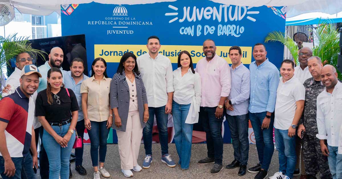 “Juventud con B de Barrio” impulsa inclusión en Los Alcarrizos