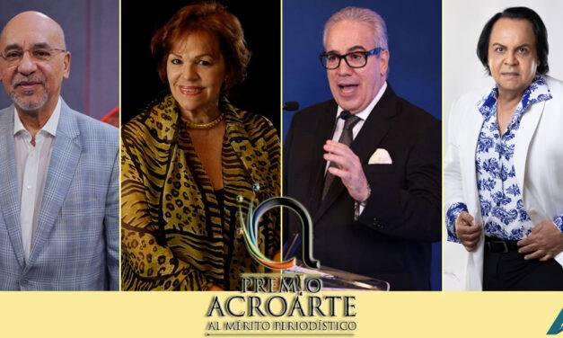 Premio Acroarte 2025 reconoce a figuras destacadas del país
