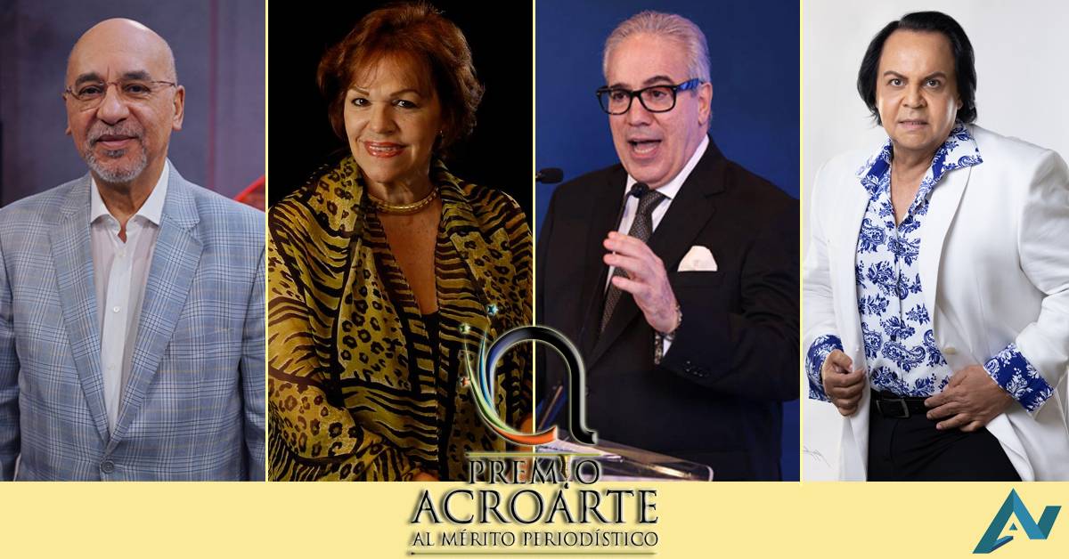 Premio Acroarte 2025 reconoce a figuras destacadas del país