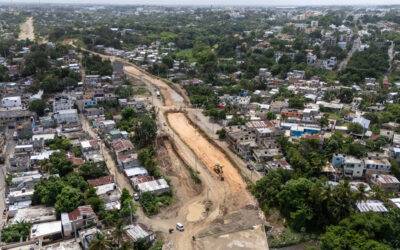 Trabajos circunvalación Los Alcarrizos reinician tras presión
