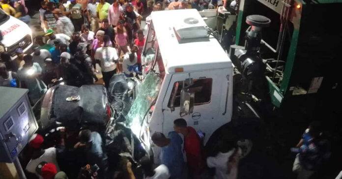 accidente múltiple