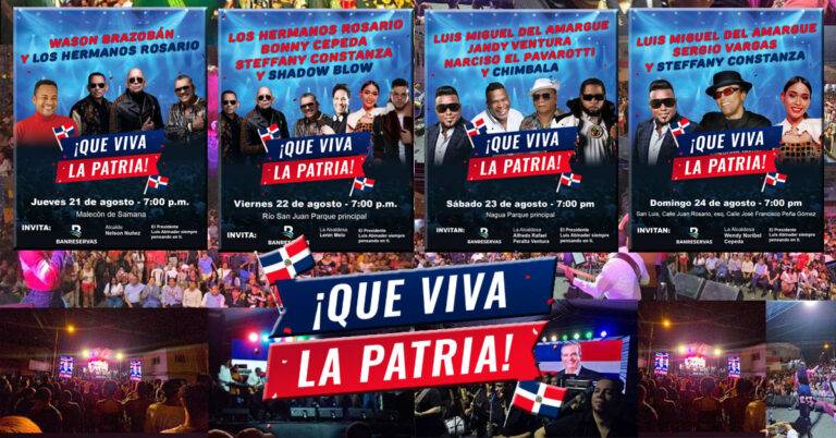 ¡Que Viva la Patria!