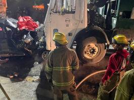 Chofer ebrio accidente Verón