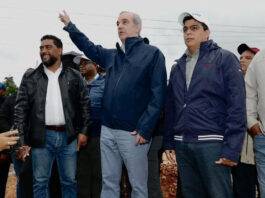 Abinader supervisa cañada saneada en Villa Linda-Palmarejo saneada en Villa Linda-Palmarejo