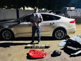 Interceptan en Barahona conductor vehículo con 10 kilos cocaína Interceptan en Barahona