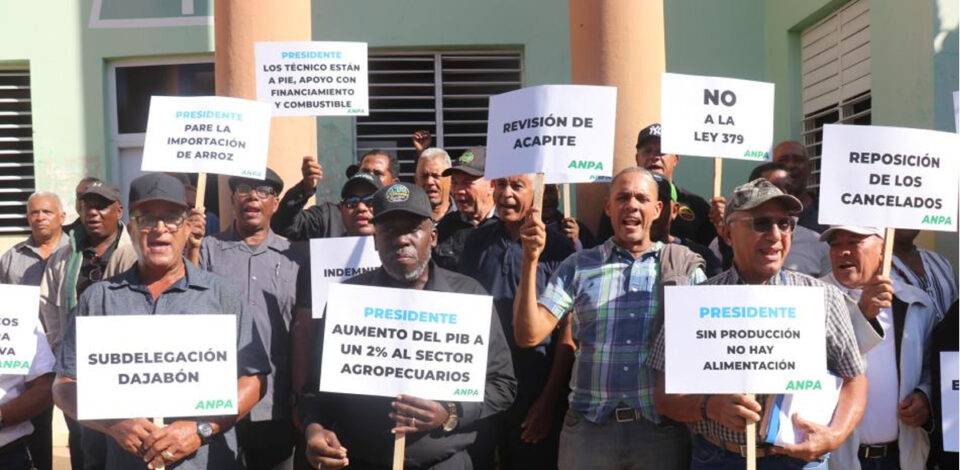 agrónomos protestan en todo el país
