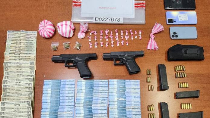 captura de microtraficante en Santiago