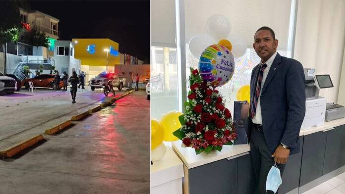 jefe de seguridad Banco BHD Nagua