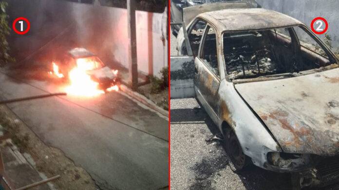 Incendio intencional