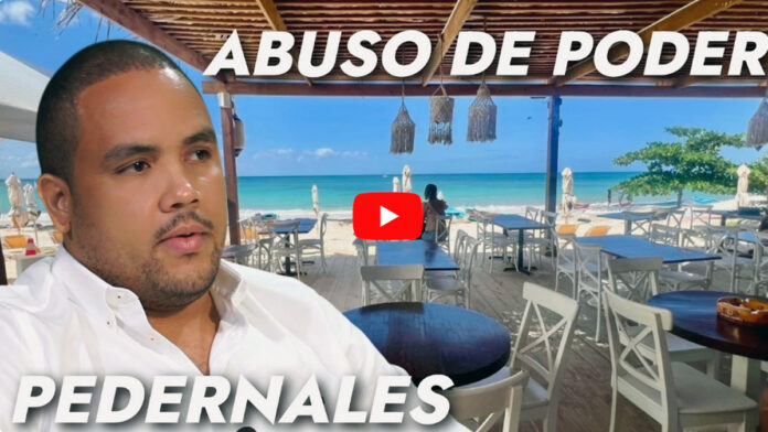 conflicto turístico en Pedernales