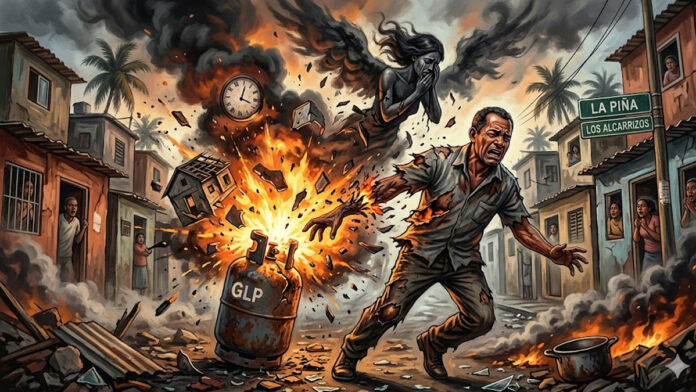 Explosión de gas
