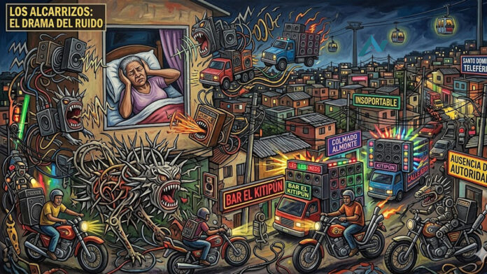 Ruido en Los Alcarrizos