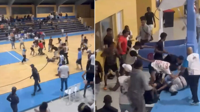 Violencia en baloncesto