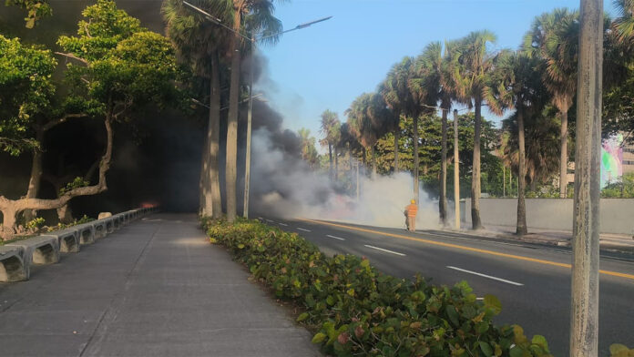 incendio camión